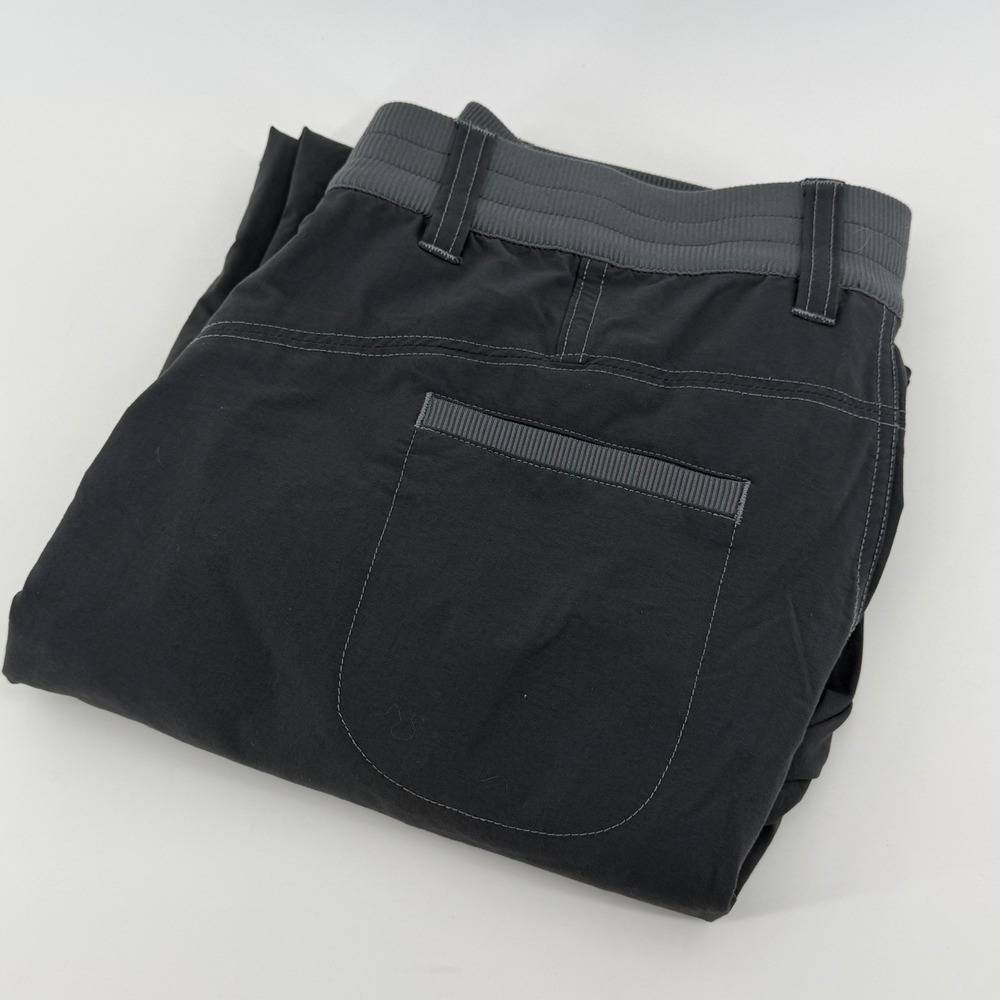 Kuhl Womens Gray Hiking Cargo Pants Size 4 Reg Ruched Ankle Outdoor Trail